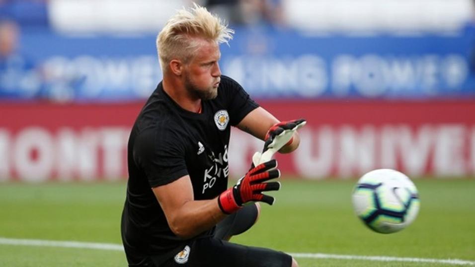 Leicester and Denmark goalkeeper Kasper Schmeichel